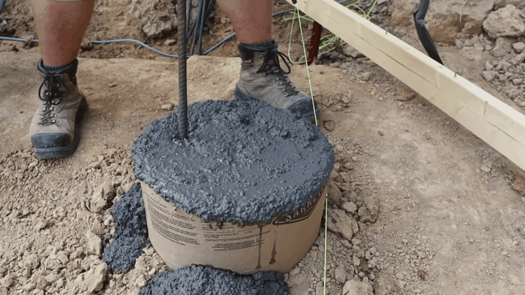 Step 6 Mix and Pour the Concrete