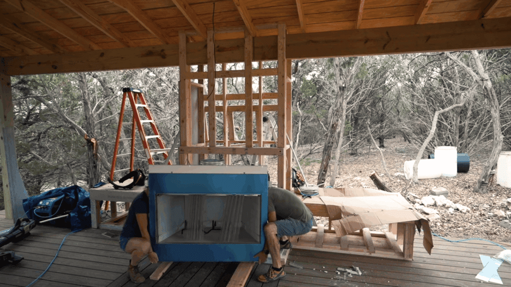 Step 6 Set the Firebox in Place