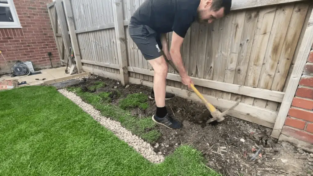 Step 7 Level the Frame and Add Gravel