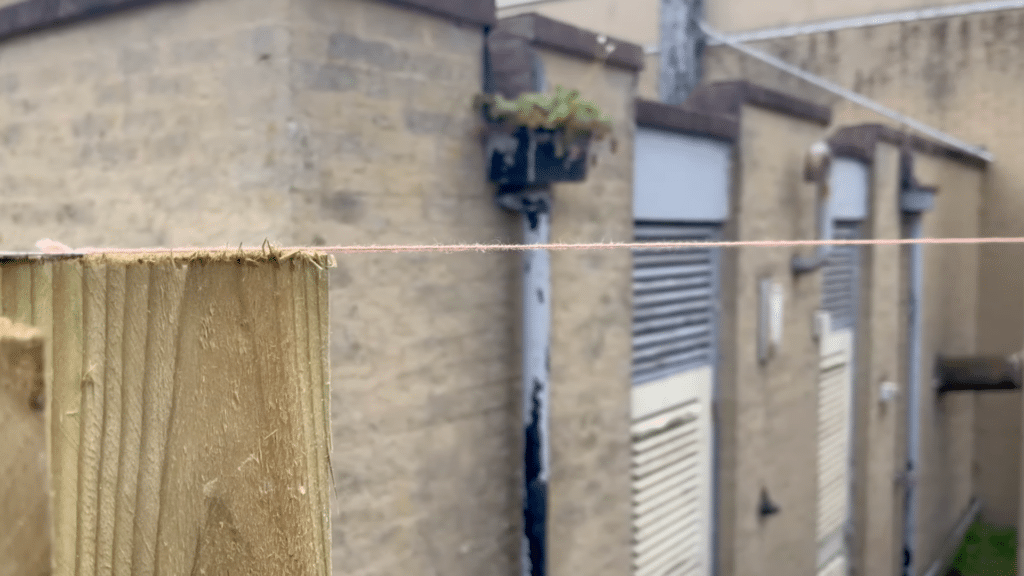 Use a String Line as Your Guide for Uneven Ground