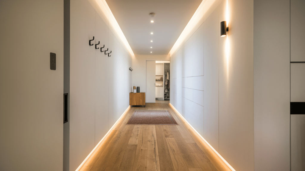 add bright lighting fixtures