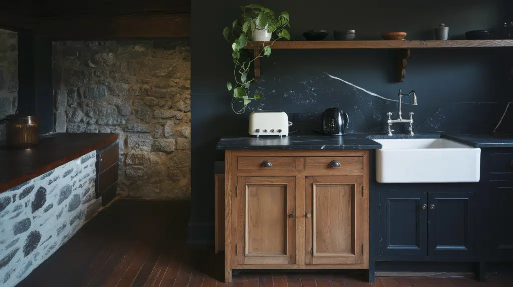 add dark floors for a full look