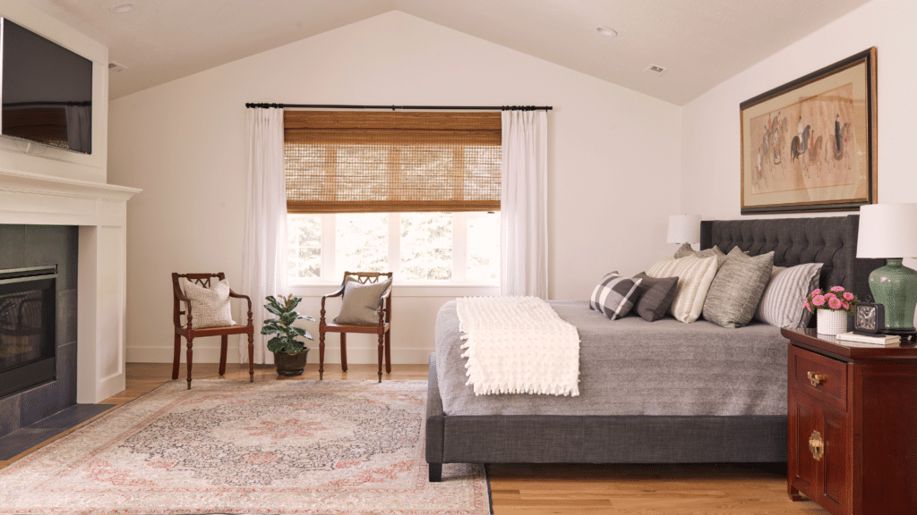 average bedroom size