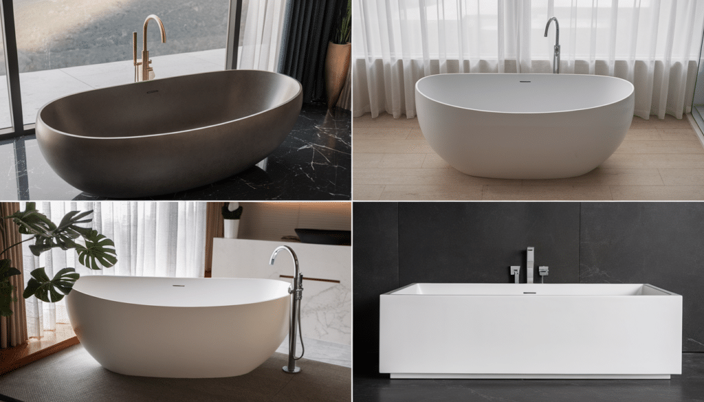 best bathtub material