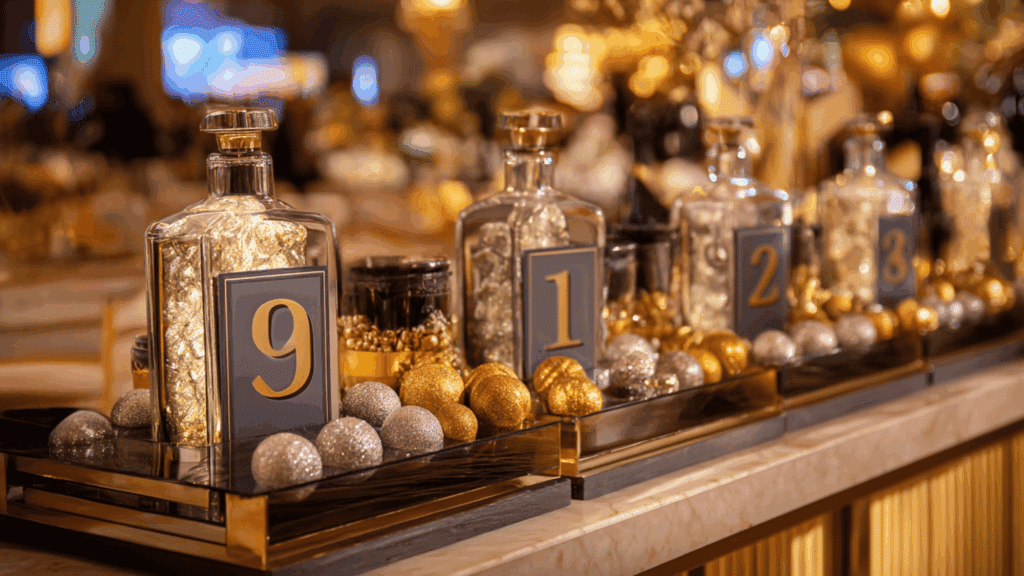 champagne countdown crawl