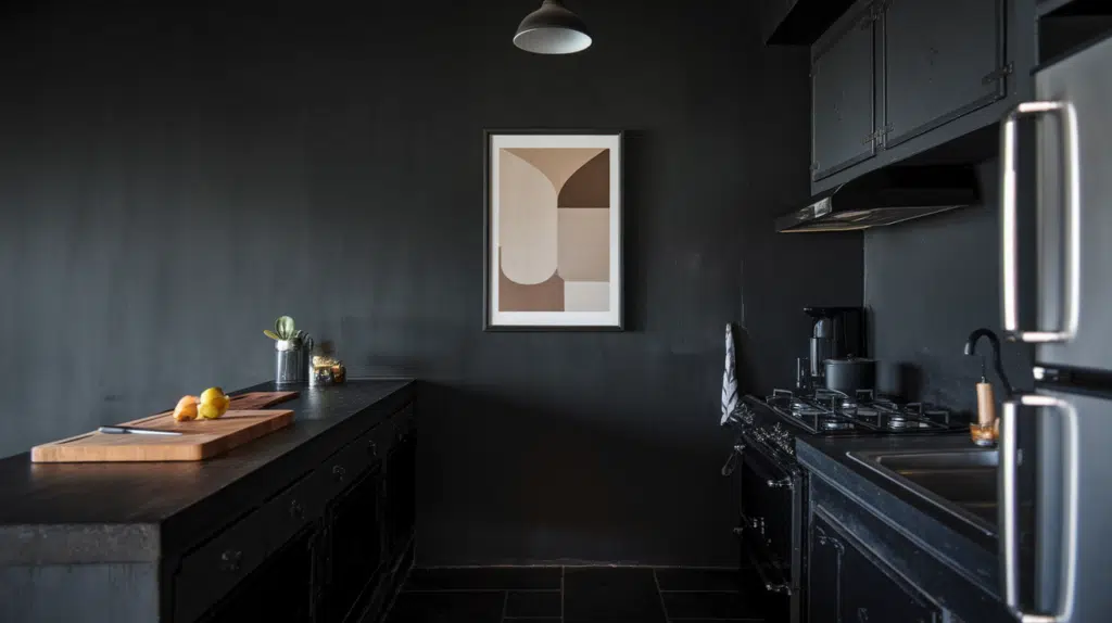 choose simple art or decor