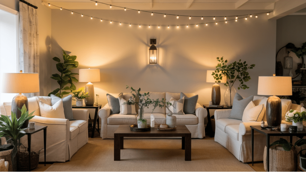 choose soft and warm lighting