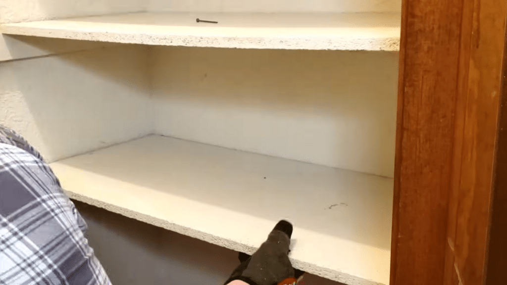 clear and prep the pantry