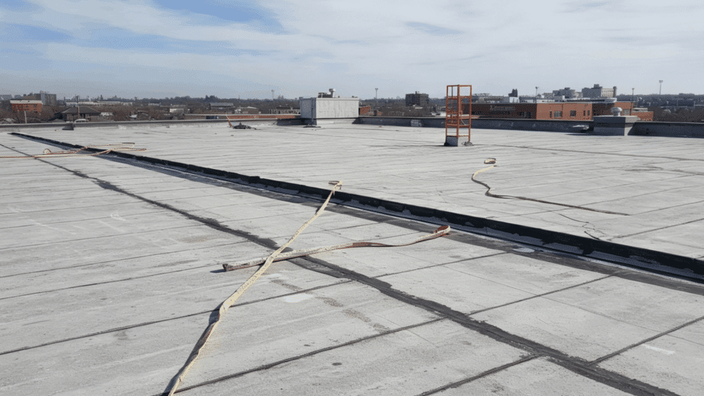 concrete roof decking