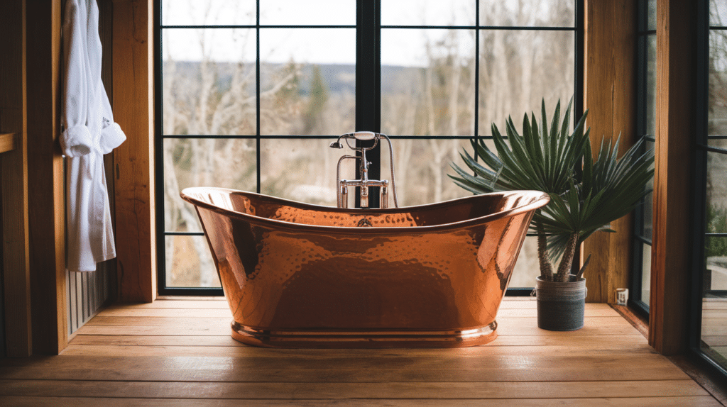 copper bathtubs
