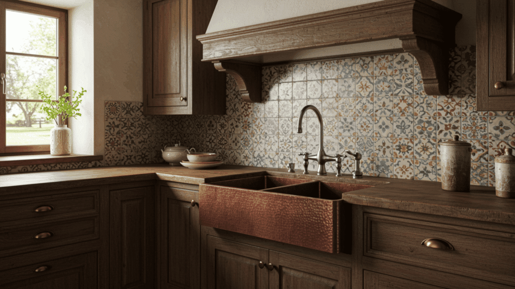 copper farmhouse sink