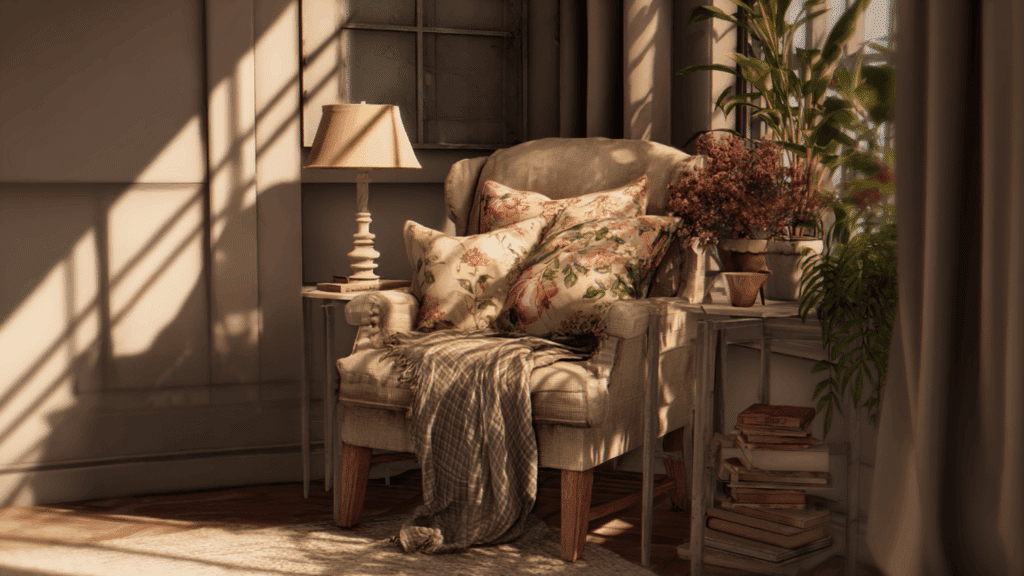 create a cozy reading nook