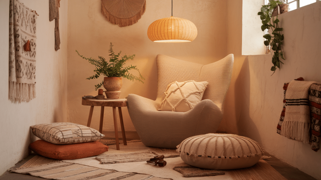 create a small reading corner