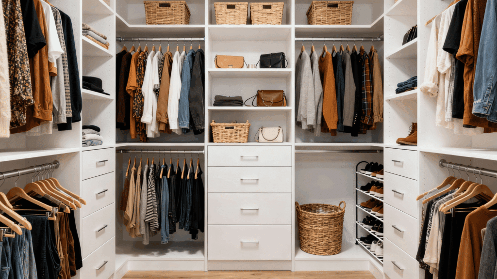 custom closet organizer system