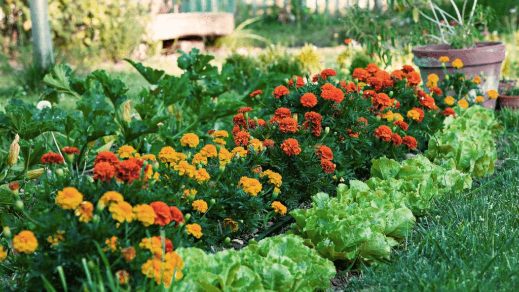 cut flower garden layout featured image