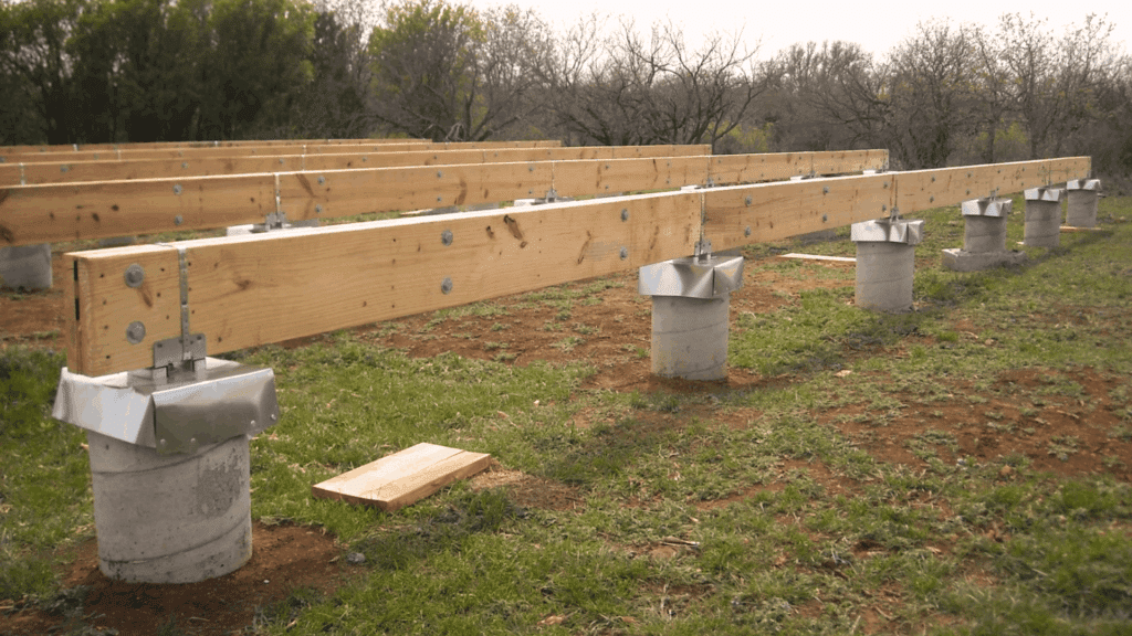 diy pier and beam foundation design