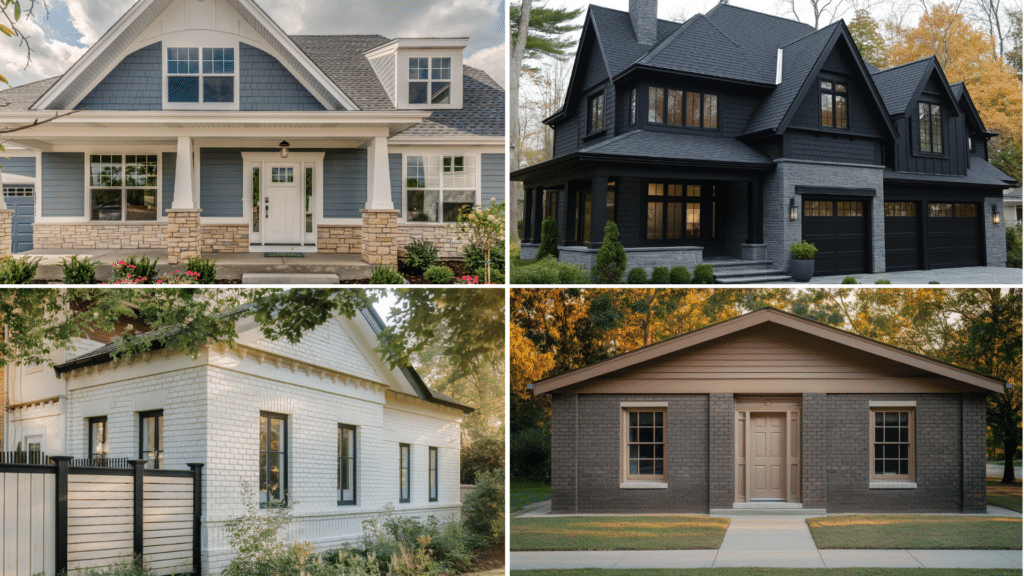 exterior brick paint color ideas