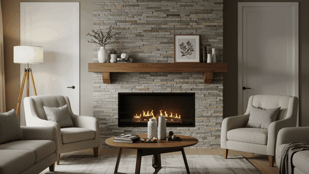 fireplace surround update