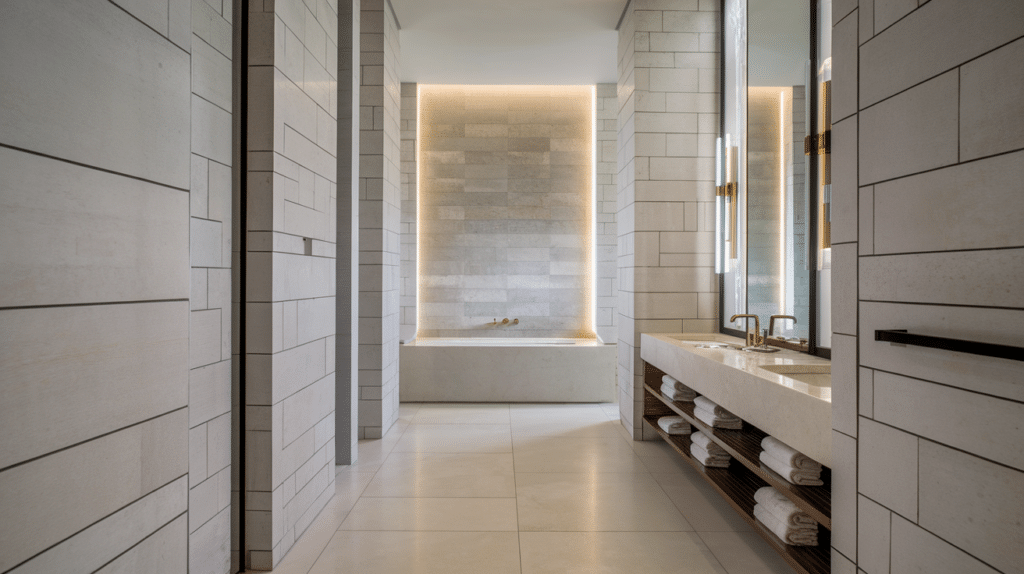 floor to ceiling tile