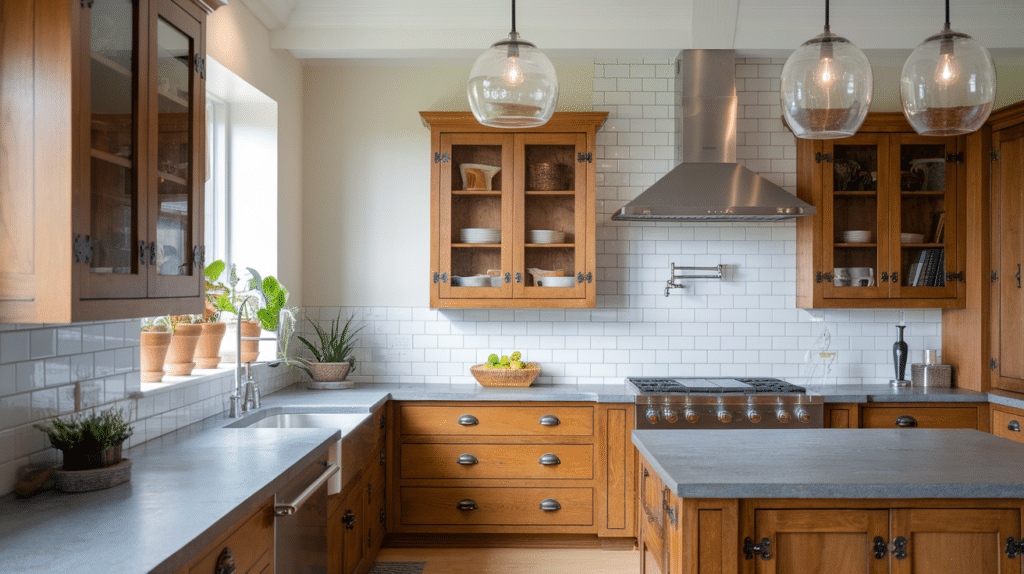 focus on natural and simple materials