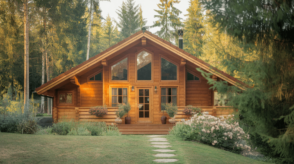 frame the view with landscaping