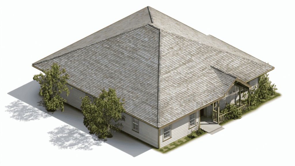 half hip roof