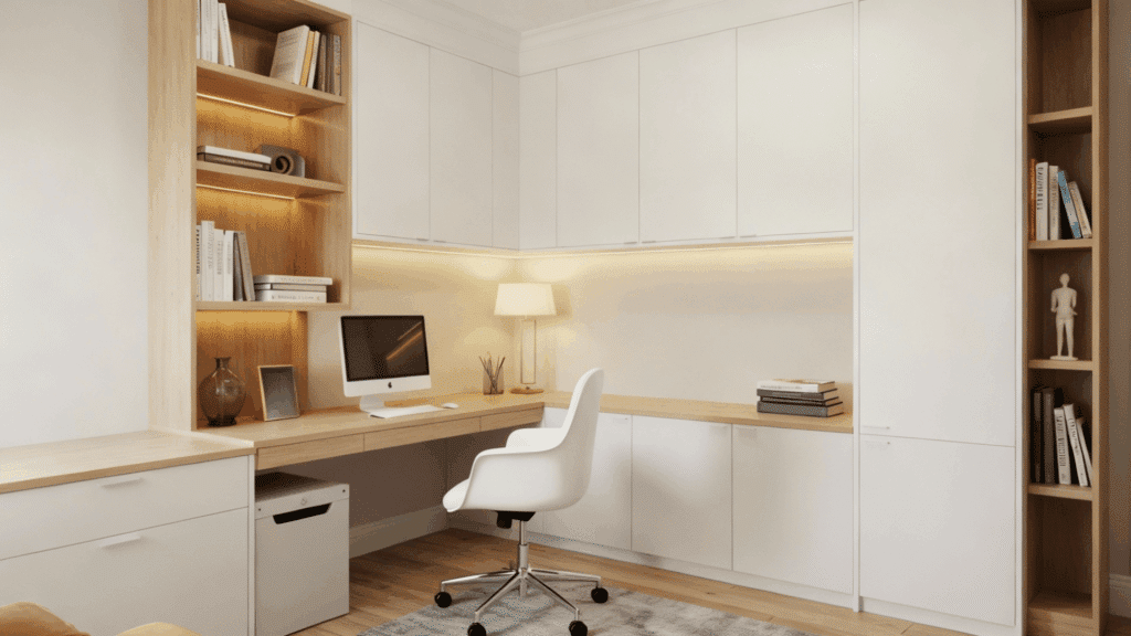 home office built ins