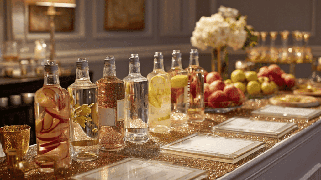 host a themed cocktail or mocktail lab