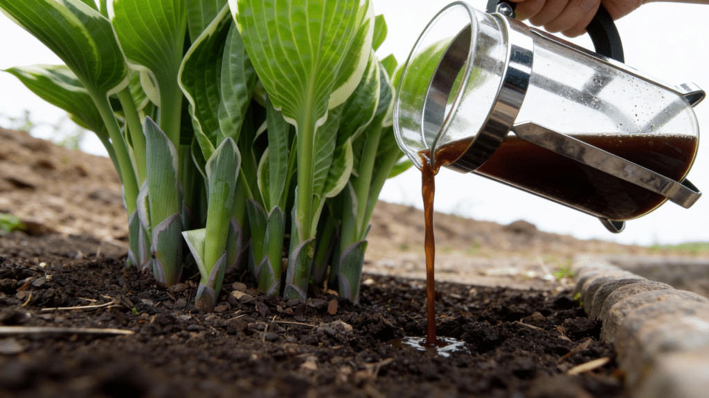 how coffee grounds affect soil