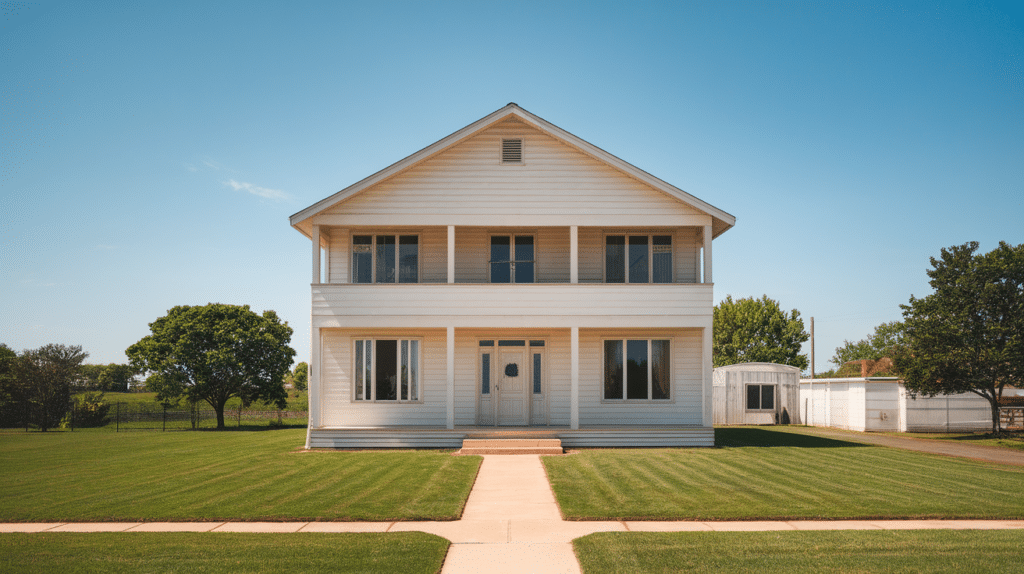 how tall is a 2 story house