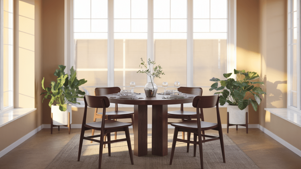 how to pick the right round table size