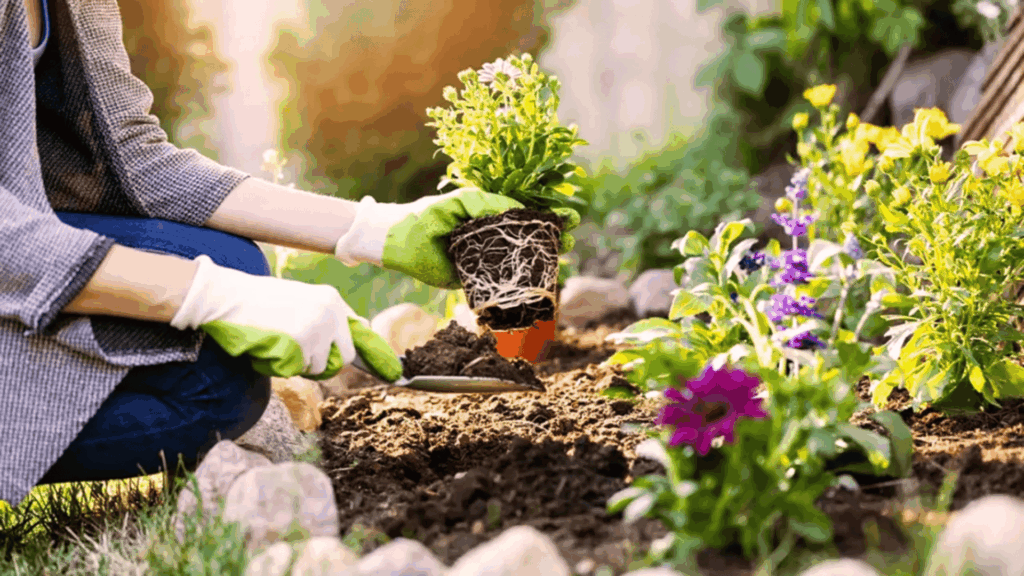 how to start a flower garden