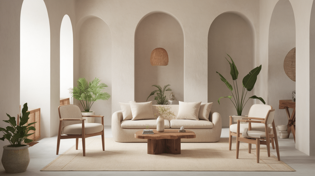 keep the room relaxed and open