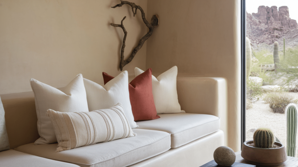 keeping pillows in place