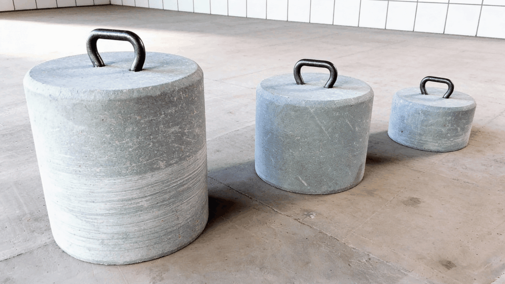 kettlebell from paint can