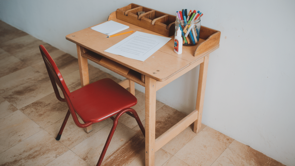 kids study desk