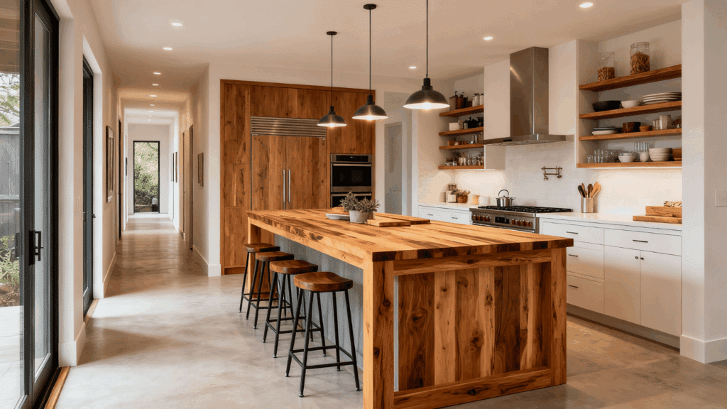 kitchen island addition