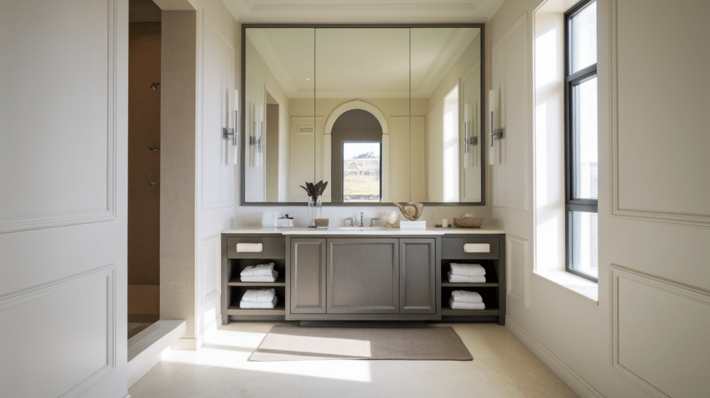 large mirrors for light and space