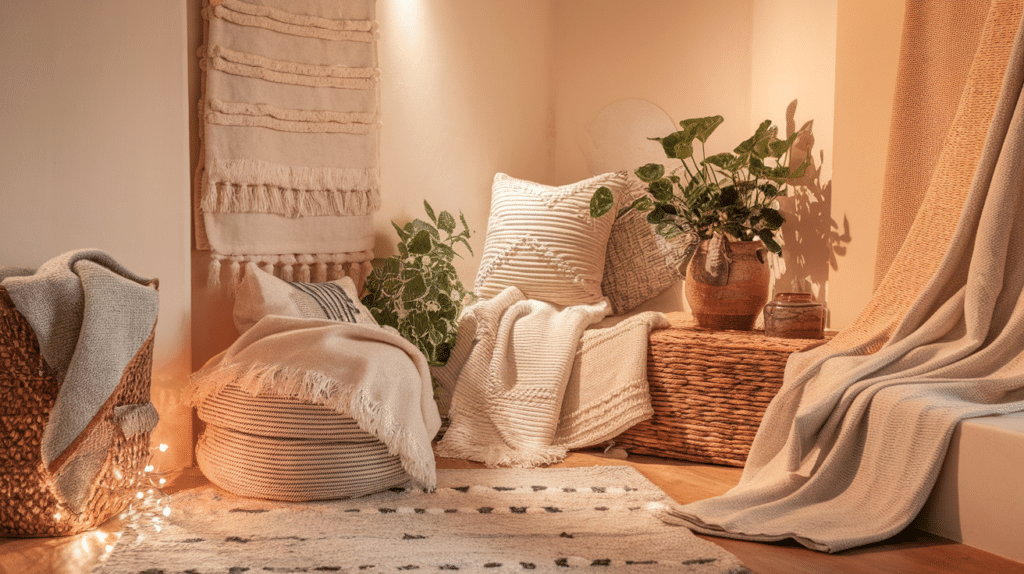 layer textures for comfort