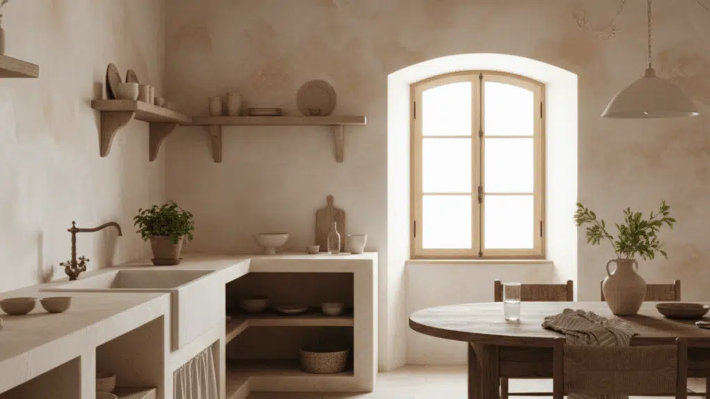 lime wash wall finish