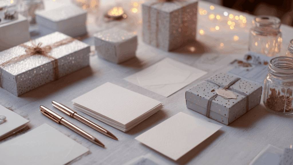 make a time capsule box with guests