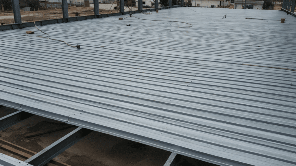 metal roof decking