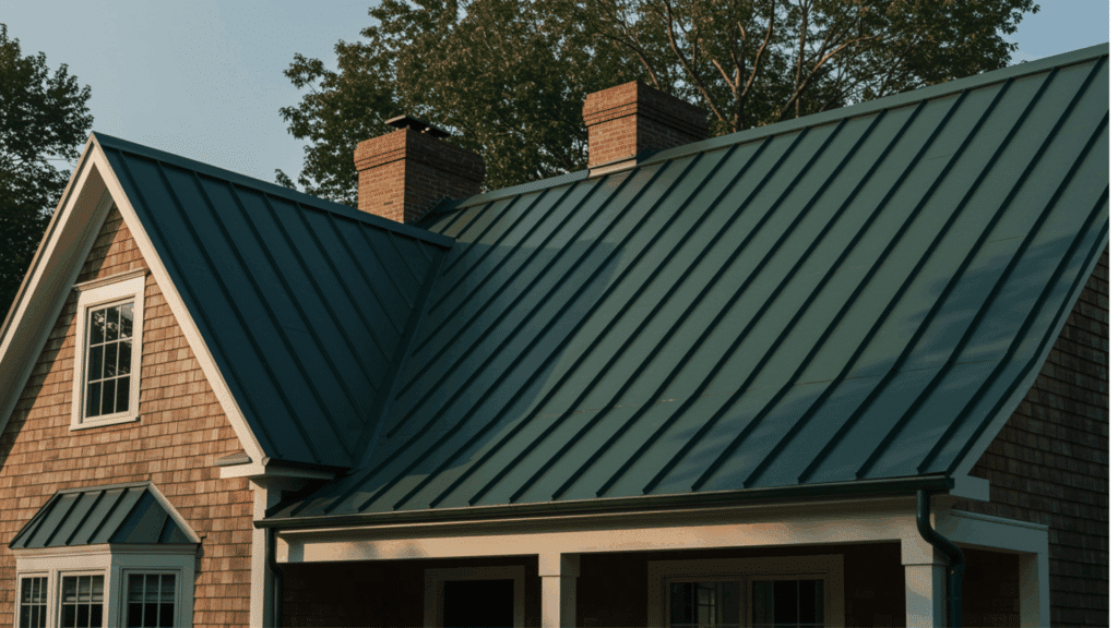 metal roof standing seam design