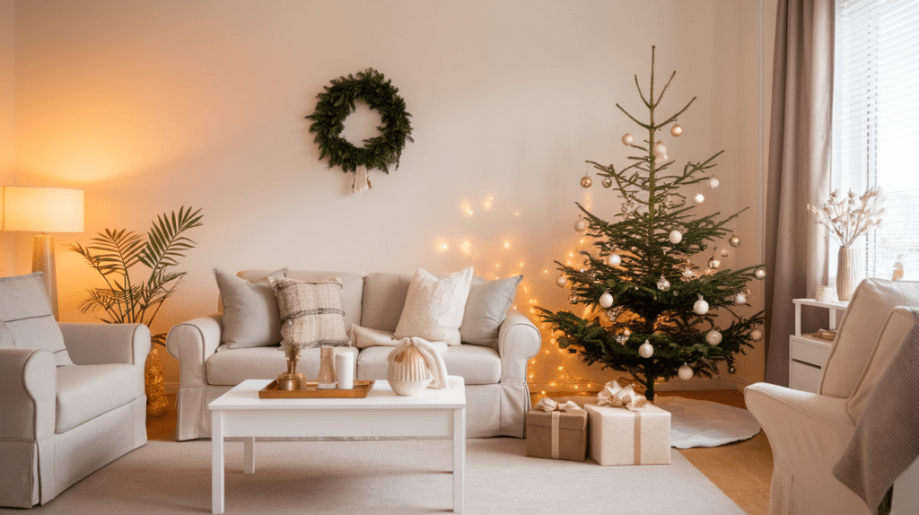 minimalist christmas tree