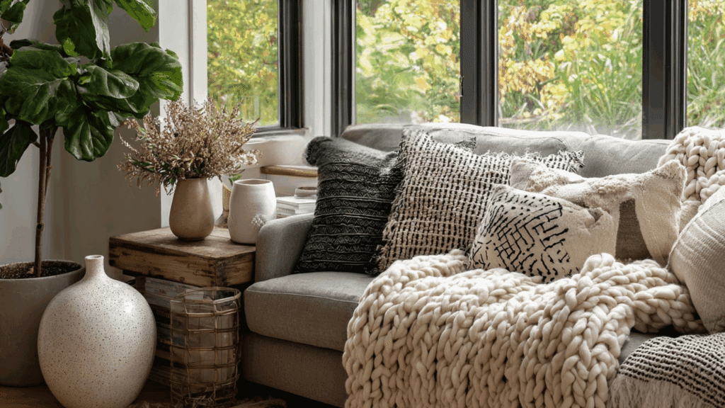 mix large scale and small scale textures