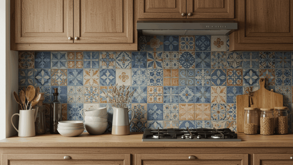mosaic tile backsplash