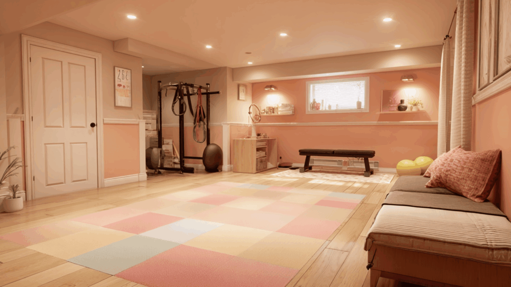 multi purpose family fitness room