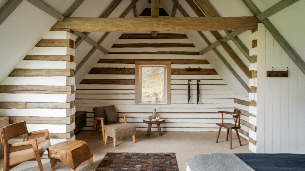 paint some interior walls white