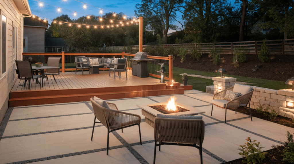 patio vs deck which one is right for you
