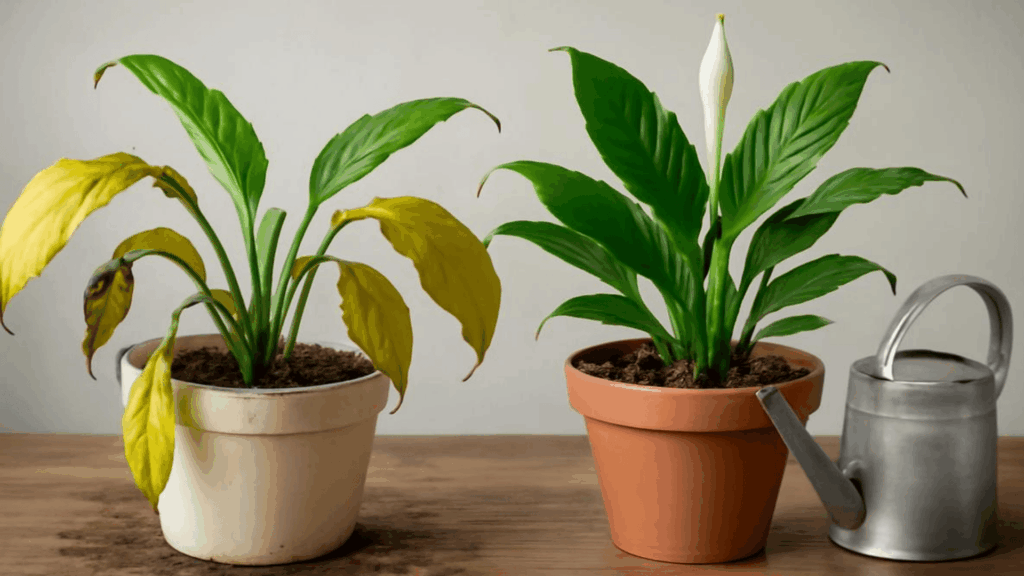 peace lily care-Why Peace Lily Leaves Turn Yellow or Wilt